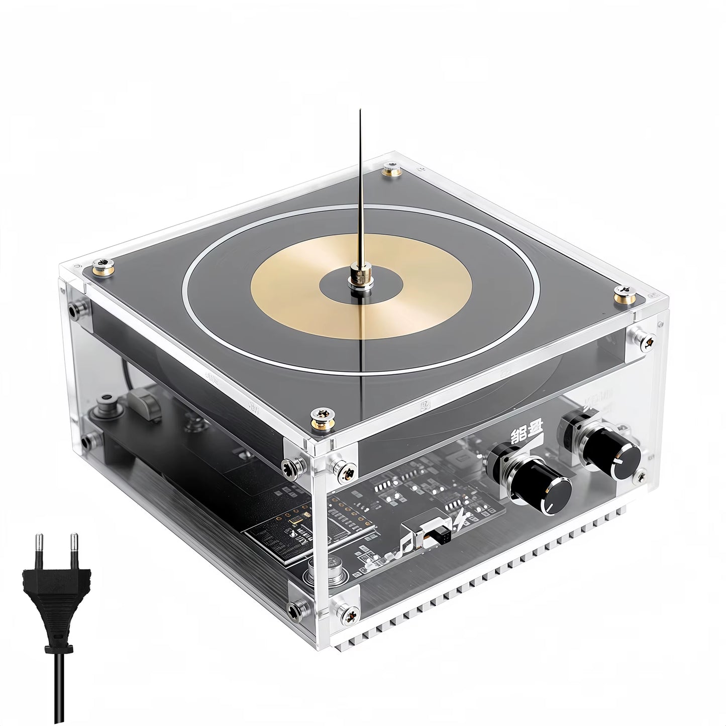 Bluetooth Music Tesla Coil Arc Plasma Loudspeaker Wireless Transmission Experiment Desktop Toy Model SSTC SS02