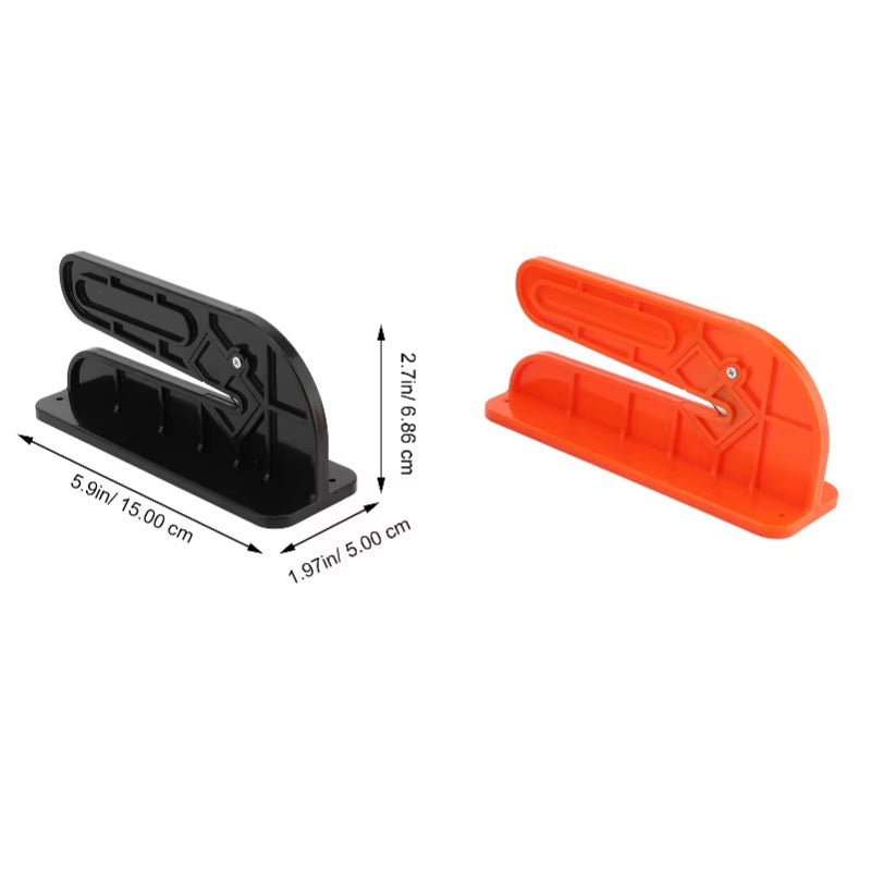 2PCS Wall Mounted Rag Cutter Fast Cutting Cloth Cutter Easily Cut Old Sheets T Shirts Towels Black and Orange
