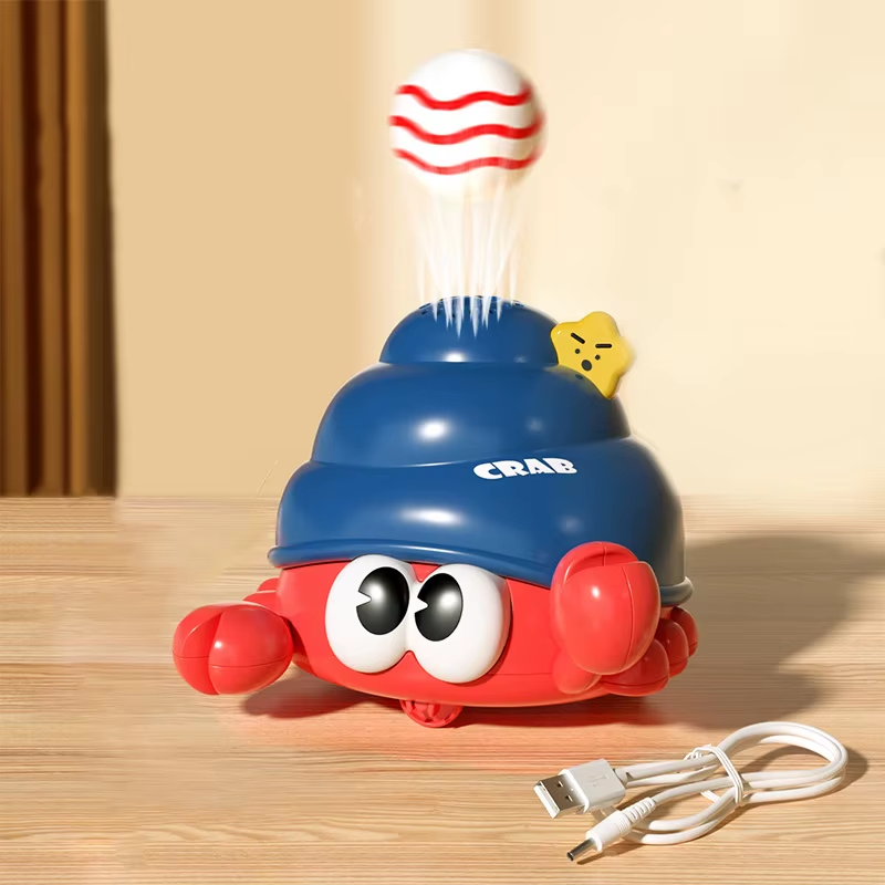 Blowing Ball Toy for Baby Toddlers Ladybug Hover Ball Blower Suspended Toys Attention Training Early Education Educational Toy