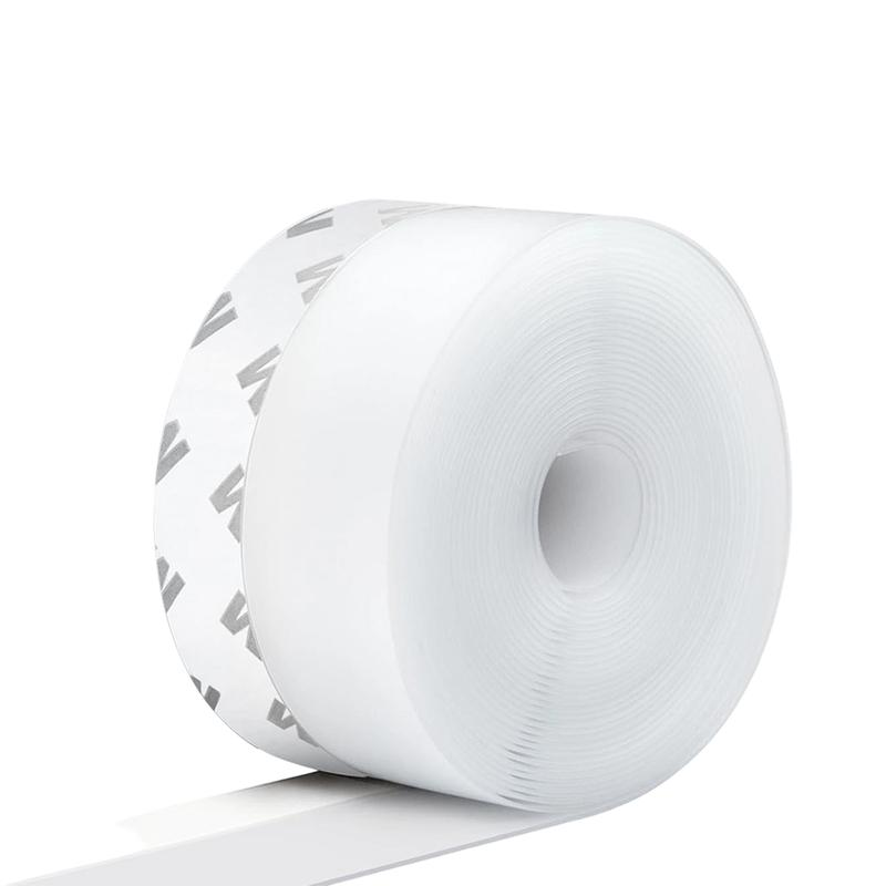 16.4Ft Premium Door Weather Stripping - 1.38In Wide Draft Stopper Adhesive Seal Strip for Ultimate Insulation on Doors, Windows, and Shower Doors