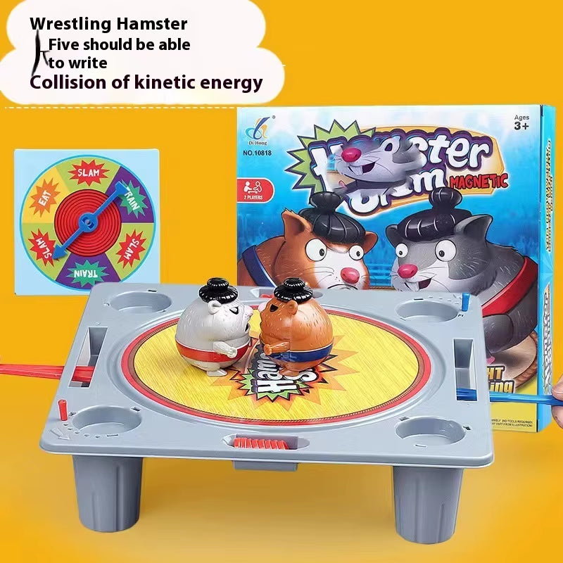New Wrestling Hamster Sumo Double Multiplayer Battle Party Children'S Gift Puzzle Creative Desktop Wedding Toy