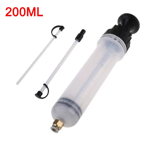 Car Oil Fluid Extractor Brake Fluid Syringe Pump Oil Change Syringe Pump Manual Suction Vacuum Fuel Transfer Hand Pump