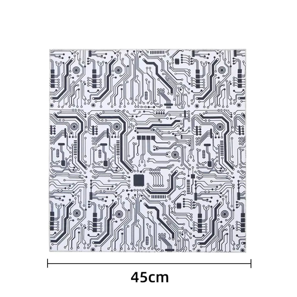 Magic Self-Adhesive Cloth Open Lay Flat Makeup Bag Portable Toiletry Kit Folding Cloth Multifunctional Camera Lens Storage Bag