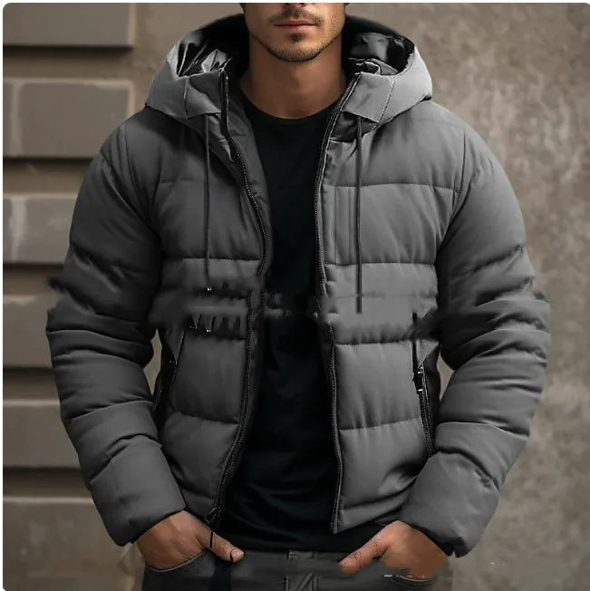 Men's Hooded Cotton Jacket