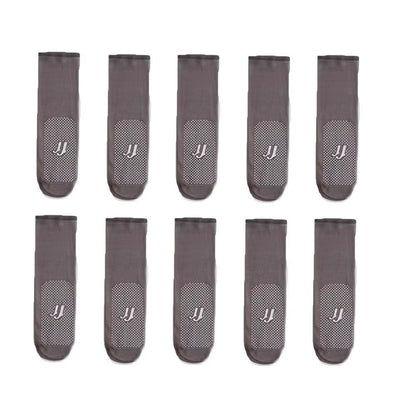 5Pair New Slip-Resistant Massage Bottom Short Stockings Invisible Crystal Silk Socks Non-Marking Silk Sheer Ankle Socks