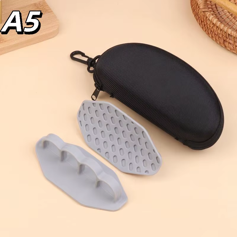 2Pcs Gym Grips Anti-Slip Grip Weightlifting Glove Portable Finger Trainer Comfort Workout Grips for Dumbbell Lifting Exercise