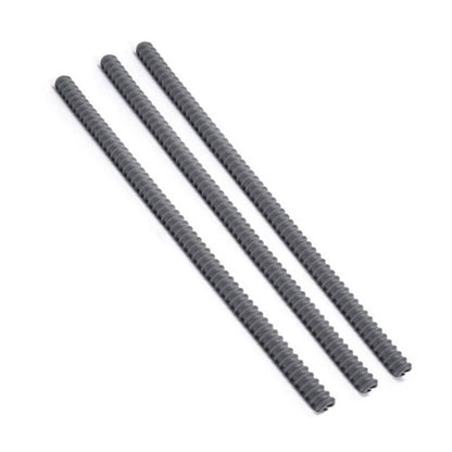 Silicone Threaded Heat Resistant Oven Rack Edge Protector Guard Cover Microwave Oven Anti-Hot Bar Kitchen Baking Accessories