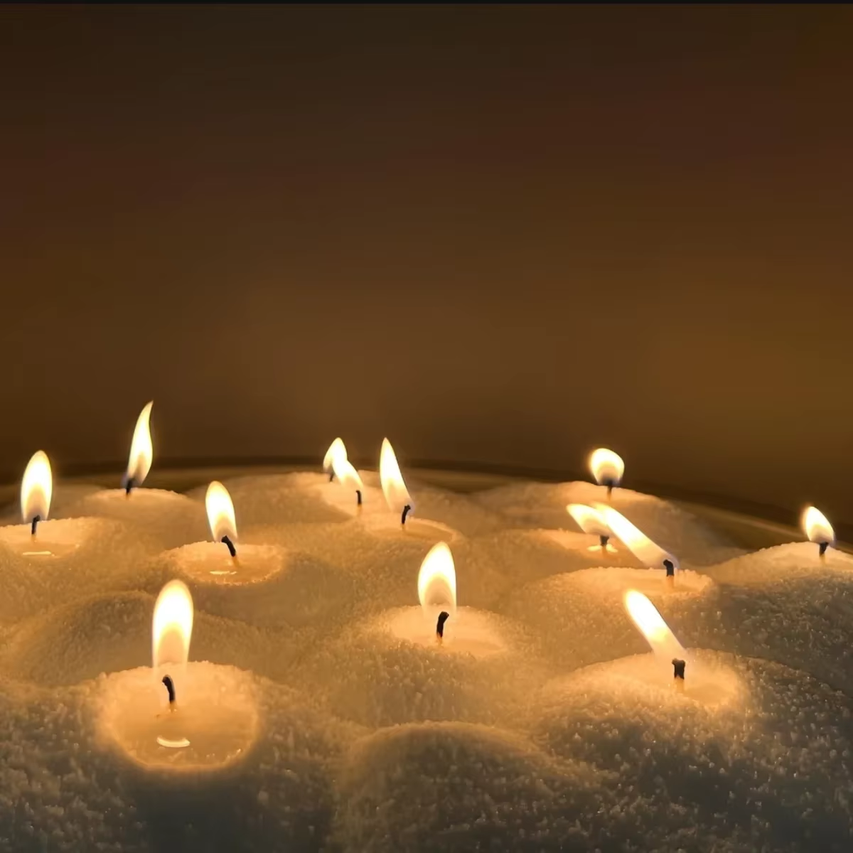 Homemade Candle Sand Home Decoration Colorful Sand Wax Wedding Halloween Christmas Party DIY Large Ice Wax Candle Material