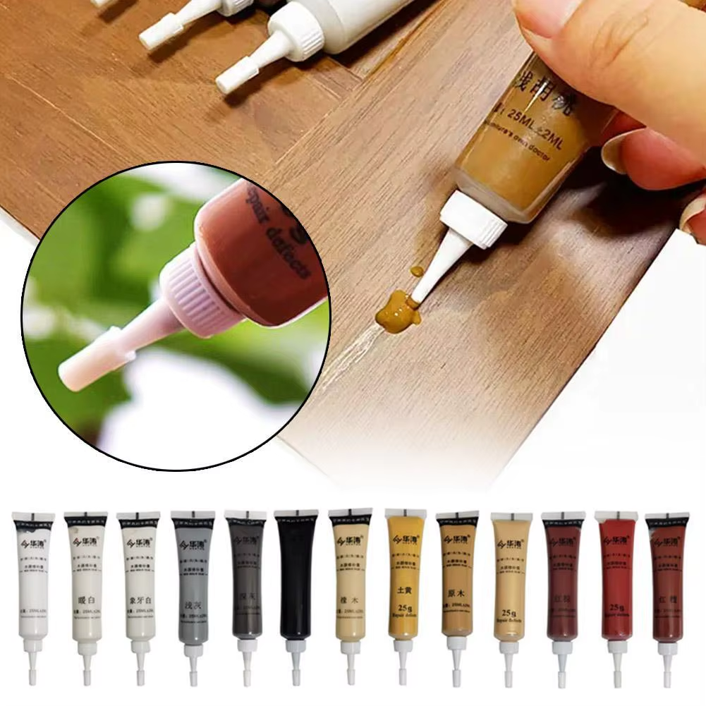 Multipurpose Multicolor Wooden Furnitures Scratch Repair Agent Damage Repairs Cream Furniture Refinishing Paint Scratch Filler