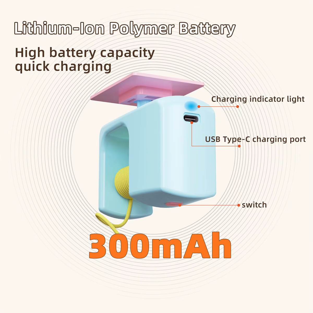 Pet Stress Relief Toys for Cats, Rechargeable Interactive Hanging Door Cat Toy, Automatic Electric Flying Bird Cat Toy for Hunt