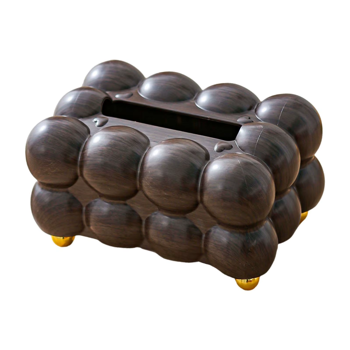 Facial Tissue Holder Non Slip Ceramic Tissue Box Cover Tissue Dispenser for Living Room Home Household Kitchen Countertop