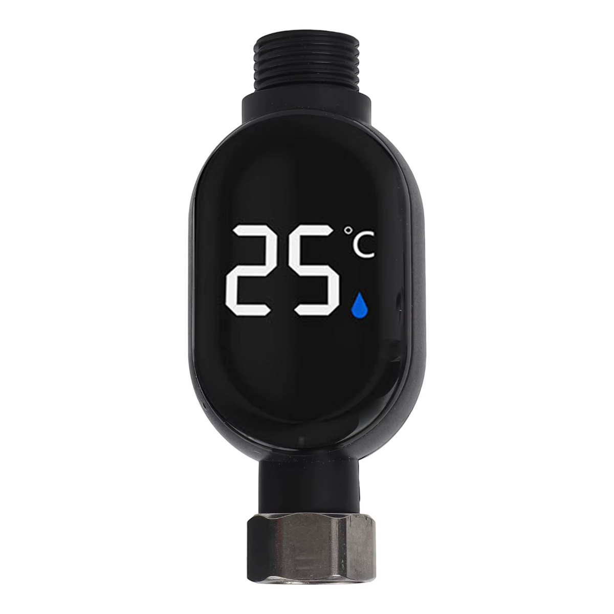 1Pc Waterproof Smart Temperature Digital Display Faucet Thermometer Bath Thermometer with Digital Display Shower Thermometer