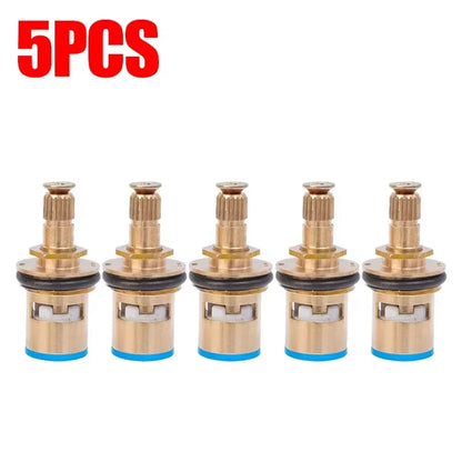 5/1PCS Replacement Tap Valve Universal Water Faucet Cartridge Bathroom Brass Faucet Valve Repair Part Kitchen Tap Accessories