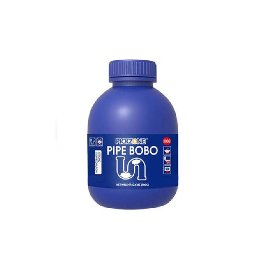 PICKZONE PIPE BOBO - Ultimate Drain Unclogger for Kitchen & Bathroom, Dissolves 200+ Blockages, Kills 99% Bacteria, Safe for All Pipes, Fast & Effective Cleaning Solution
