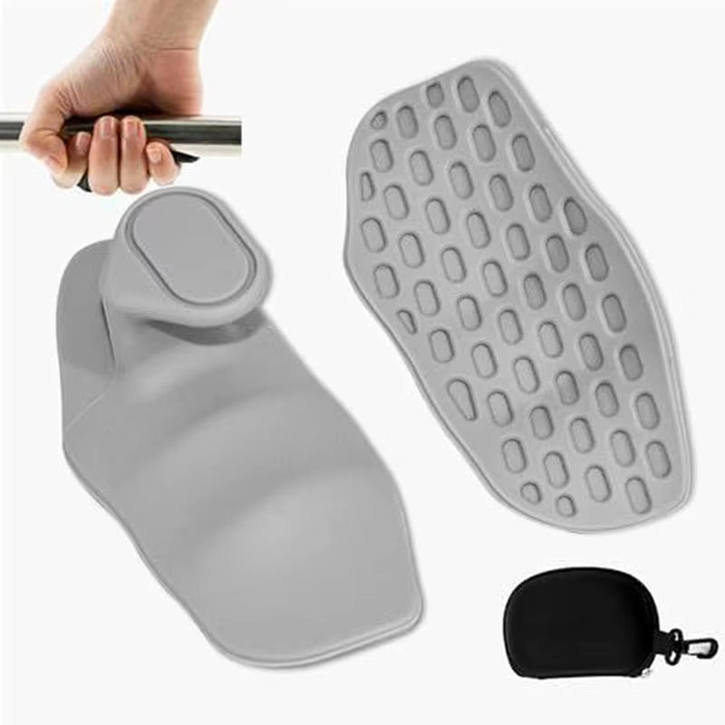 2Pcs Gym Grips Anti-Slip Grip Weightlifting Glove Portable Finger Trainer Comfort Workout Grips for Dumbbell Lifting Exercise