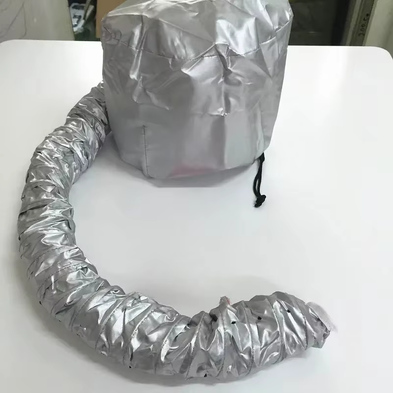 2Pcshair Bonnet Portable Dryer Cap Steamer Quick Dry Baked Oil Care Diffuser Drying Hairdressing Tools Hair Cap Shower Cap Women