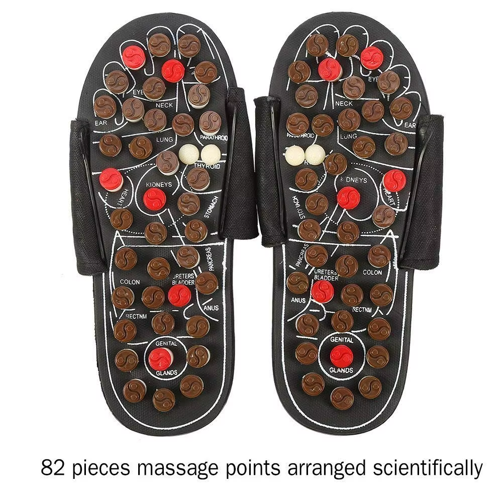 Foot Massage Slippers Acupuncture Therapy Massager Shoes for Foot Acupoint Activating Reflexology Feet Care Massageador Sandal