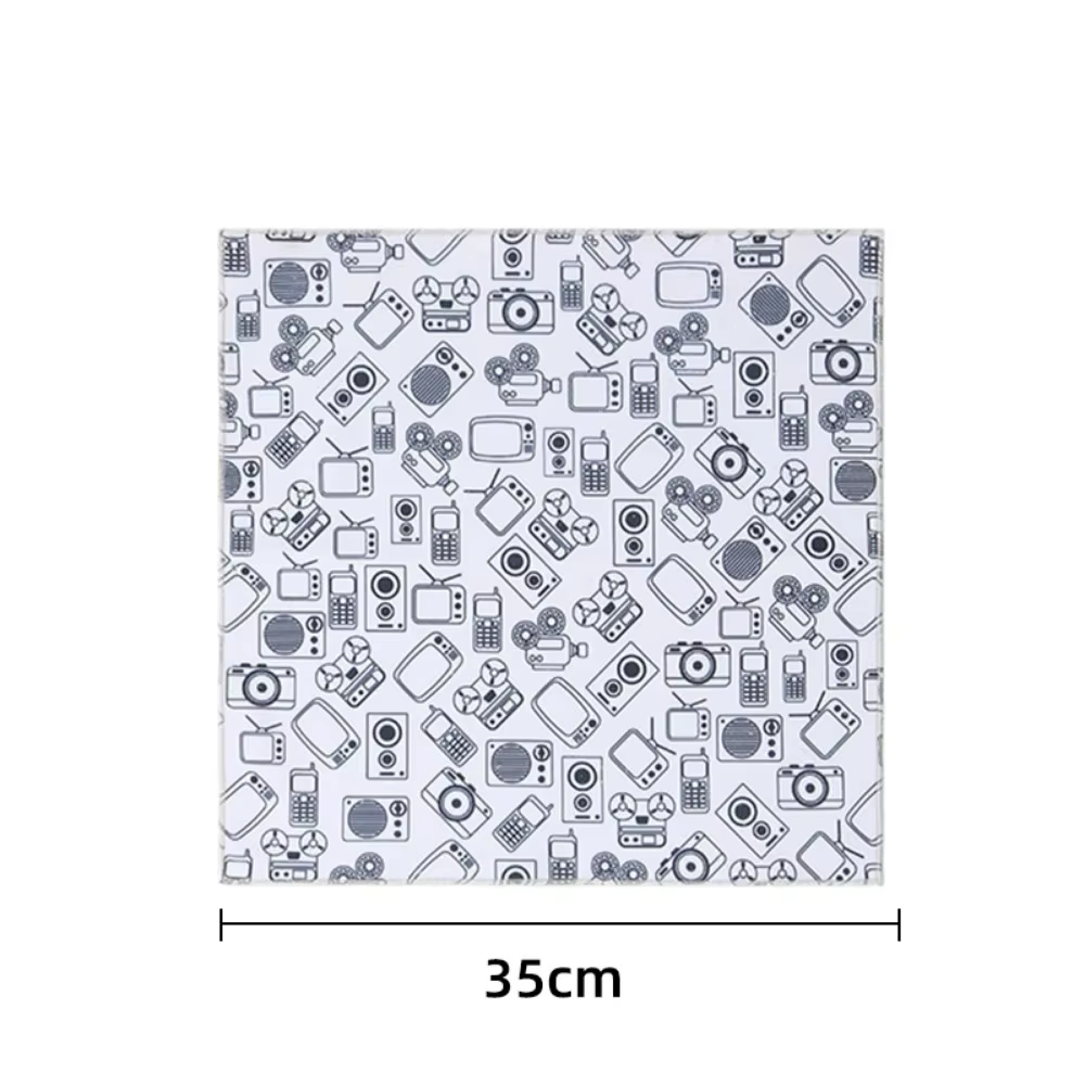 Magic Self-Adhesive Cloth Open Lay Flat Makeup Bag Portable Toiletry Kit Folding Cloth Multifunctional Camera Lens Storage Bag