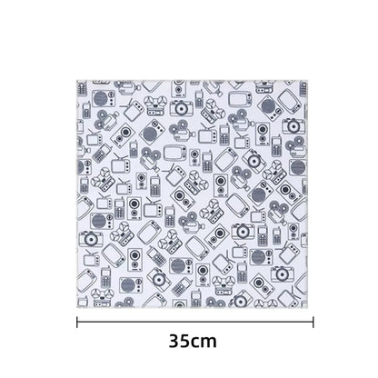 Magic Self-Adhesive Cloth Open Lay Flat Makeup Bag Portable Toiletry Kit Folding Cloth Multifunctional Camera Lens Storage Bag