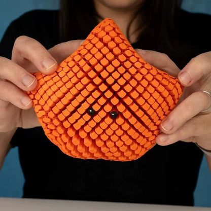 3D Printed Starfish 12Cm Ornament Marine Animal Decor Ocean Themed Desk Toy Movable Joints Stress Relief Gift for Home Office