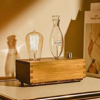 Aroma Diffuser Vintage Tungsten Filament Lamp Aromatherapy Machine Humidifier Lighting Sandalwood Pure Essential Oil Diffuser
