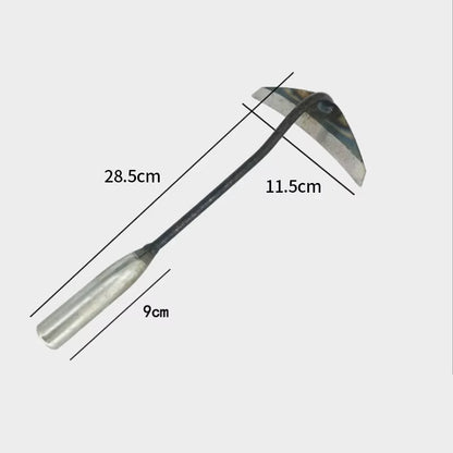 Hardened Hollow Hoe Garden Hoe Weeders Labor-Saving Weeding Loosening Farming Tools Planting Rake Hoe Garden Hand Tools
