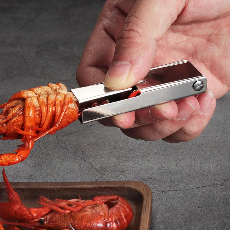Stainless Steel Crayfish Shell Opener save Effort Household Portable Crayfish Special Shell Peeling Tool New Kitchen Small Tools