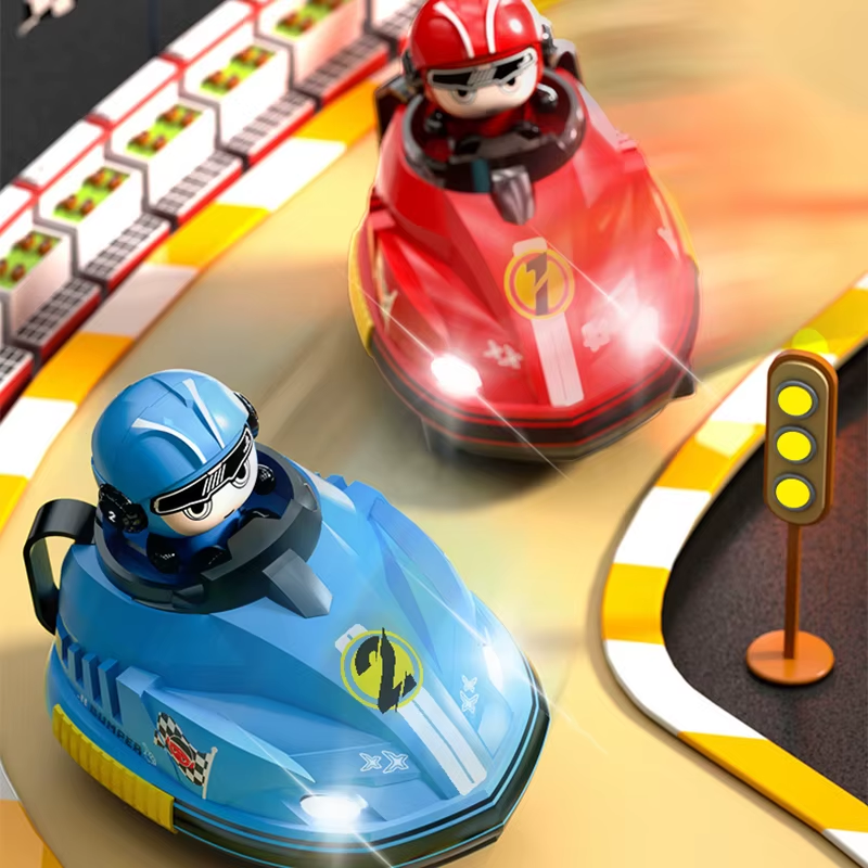 New Children'S Pair Remote Control against Bumper Cars Parent-Child Interaction the Kart Drifts Remote Control Toy Car