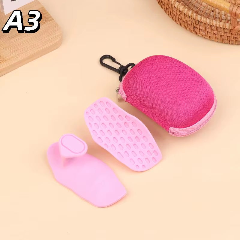 2Pcs Gym Grips Anti-Slip Grip Weightlifting Glove Portable Finger Trainer Comfort Workout Grips for Dumbbell Lifting Exercise