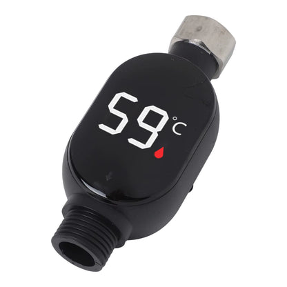 1Pc Waterproof Smart Temperature Digital Display Faucet Thermometer Bath Thermometer with Digital Display Shower Thermometer