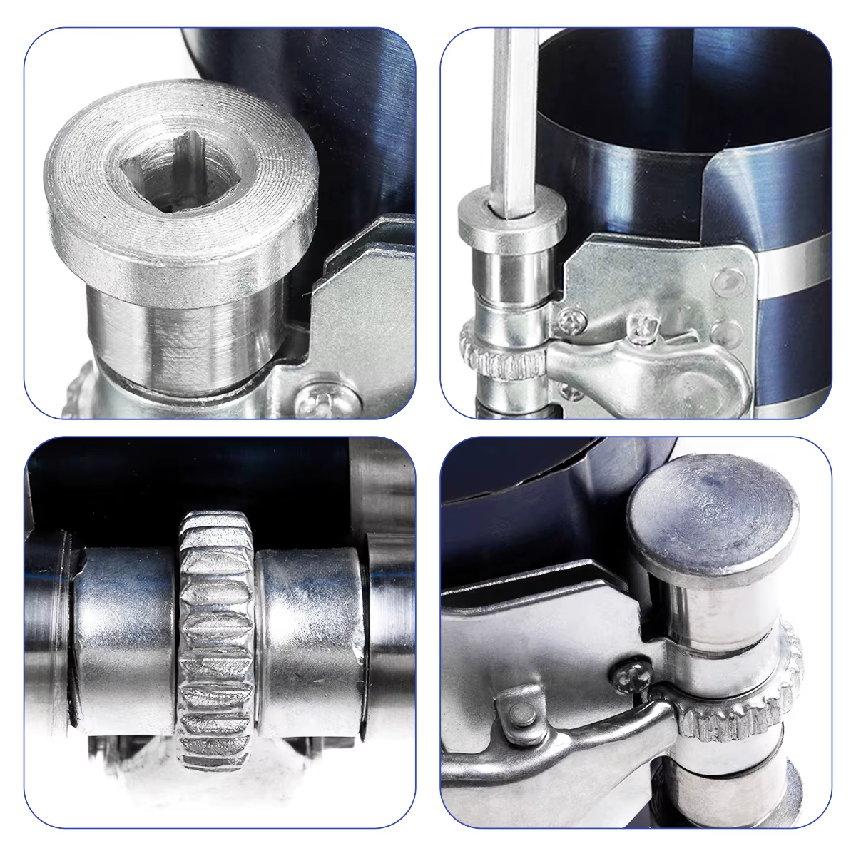 Piston Ring Installer Piston Ring Plier 53-175Mm Piston Ring Compressor Tool Car Engine Vehicle Maintenance Clamp Expander Plier