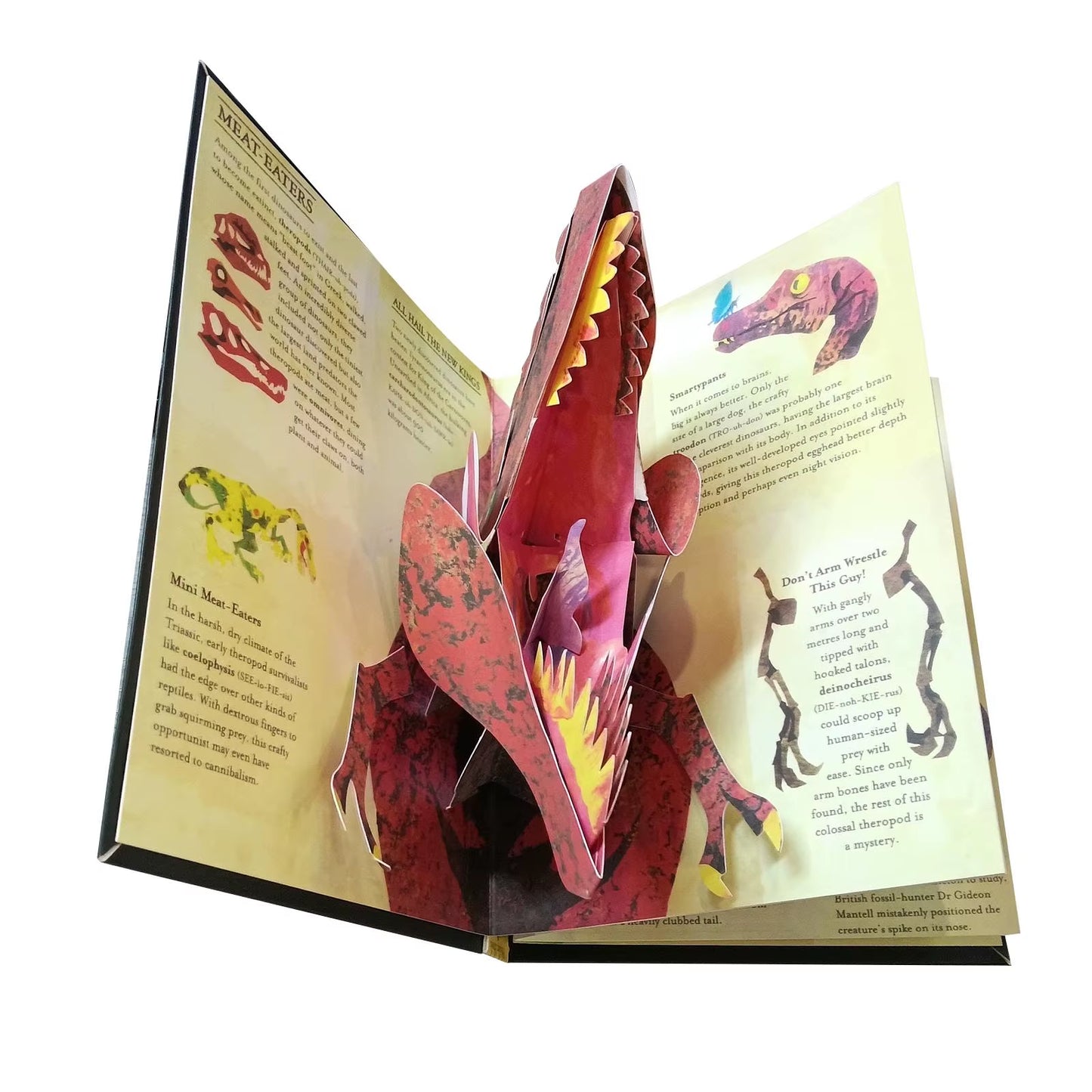 3D Dinosaur Book Dinosaurs Activity Book Creative Encyclopedia Prehistorica for Children Boys Girls Gift for Dinosaur Lovers
