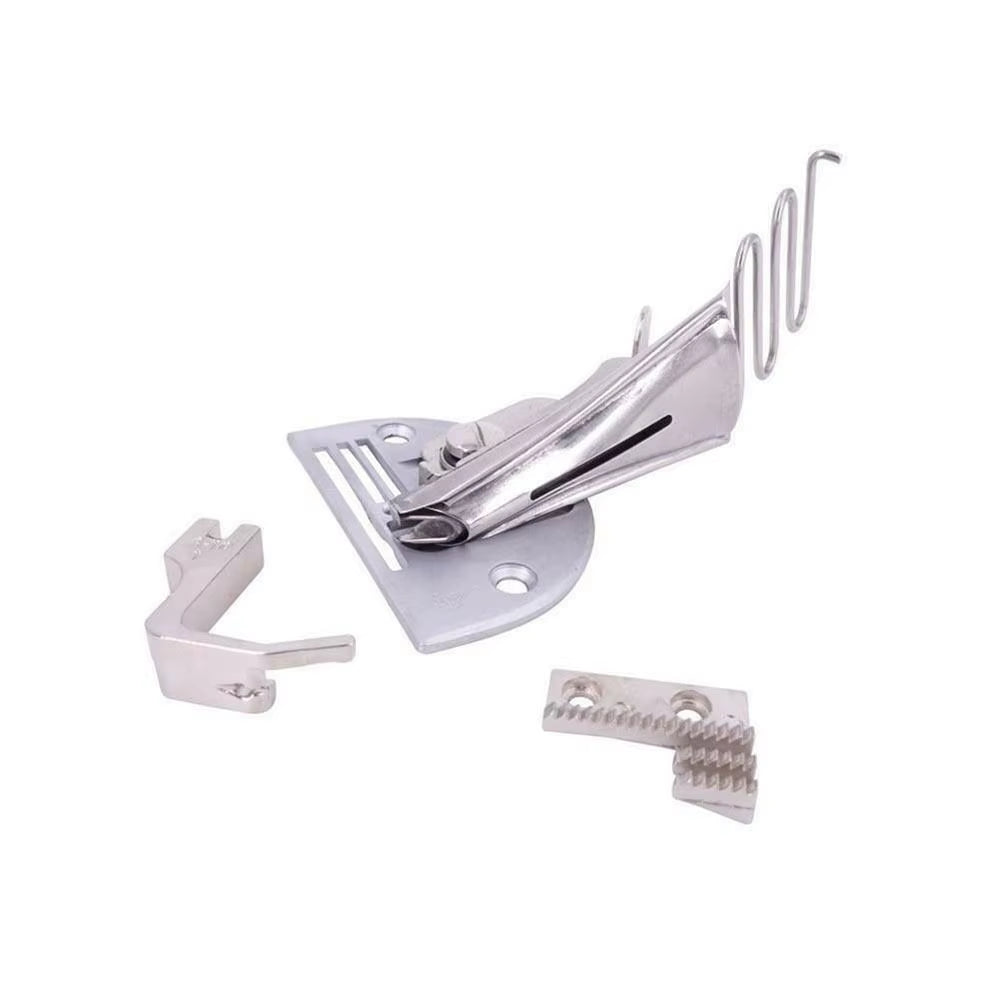 Steel Overlock Folder Binding of Curve Edges A10 Hemmer Bias Binder for Lockstitch DIY Sewing Machine Foot Kit Accessories