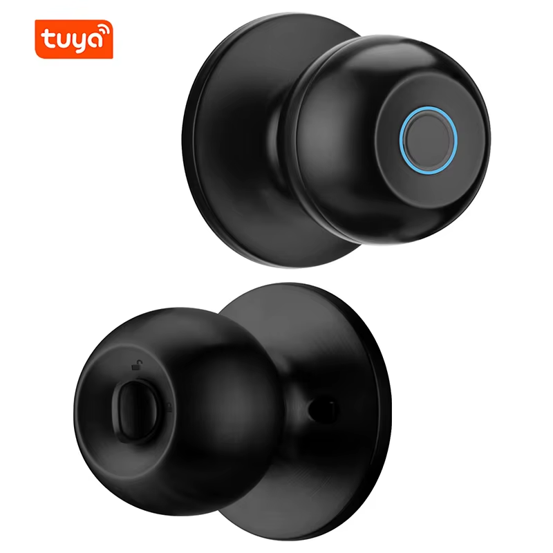 Smart Lock Door with Bluetooth Tuya Smart Life Products Fingerprint Lock Key Unlock Security Door Entry Home House Apartment