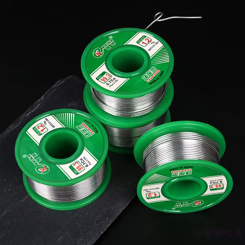50G Lead Free Solder Wire Tin Sn99.3 Cu0.7 0.5/0.6/0.8/1.0/1.2/1.5/2.0Mm Rosin Core Solder Welding Soldering Iron
