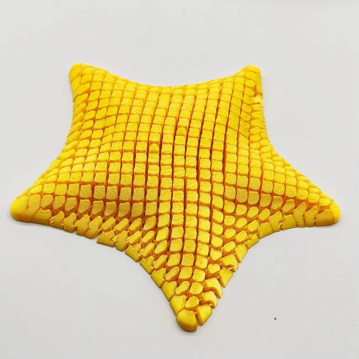 3D Printed Starfish 12Cm Ornament Marine Animal Decor Ocean Themed Desk Toy Movable Joints Stress Relief Gift for Home Office