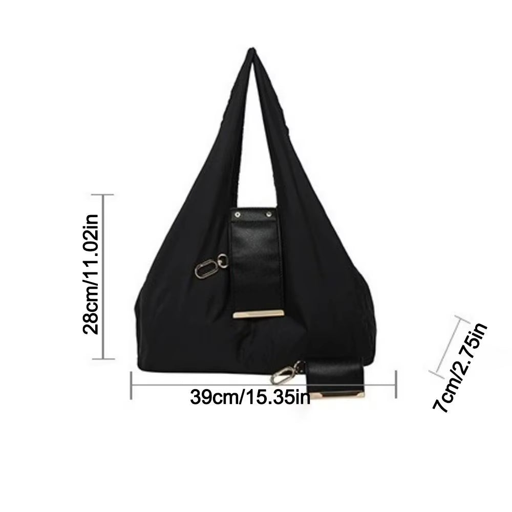New Mini Keychain Tote Bag with Key Ring Expandable Supermarket Eco-Friendly Bag Reusable Foldable Handbag for Travel