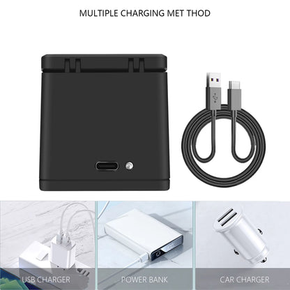 2200Mah Battery for Insta360 Ace Pro Ace Insta360 Ace Pro 2+3-Slots LED Charger for Insta360 Ace Pro Battery Accessories