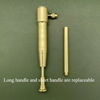 Retro Flashlight Kerosene Lighter Handle Extended Multi-Function Lighter Outdoor Cool Special Ignition Tool