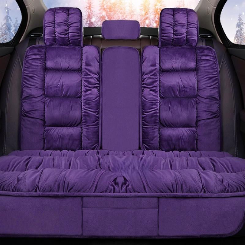 New Winter Full Car Seat - Enclosed Warm Plush and Thickened down Universal 5 - Seat Car Seat Covers