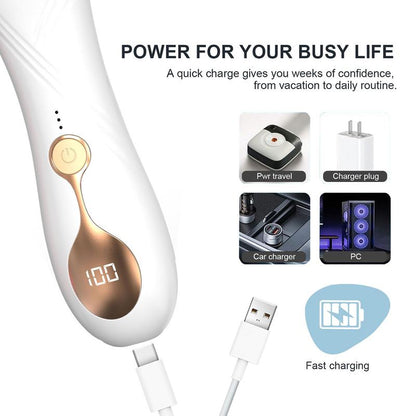 Gentle & Smooth Women's Electric Shaver - Rechargeable Razor for Nicks-Free Legs, Underarms, and Bikini Area