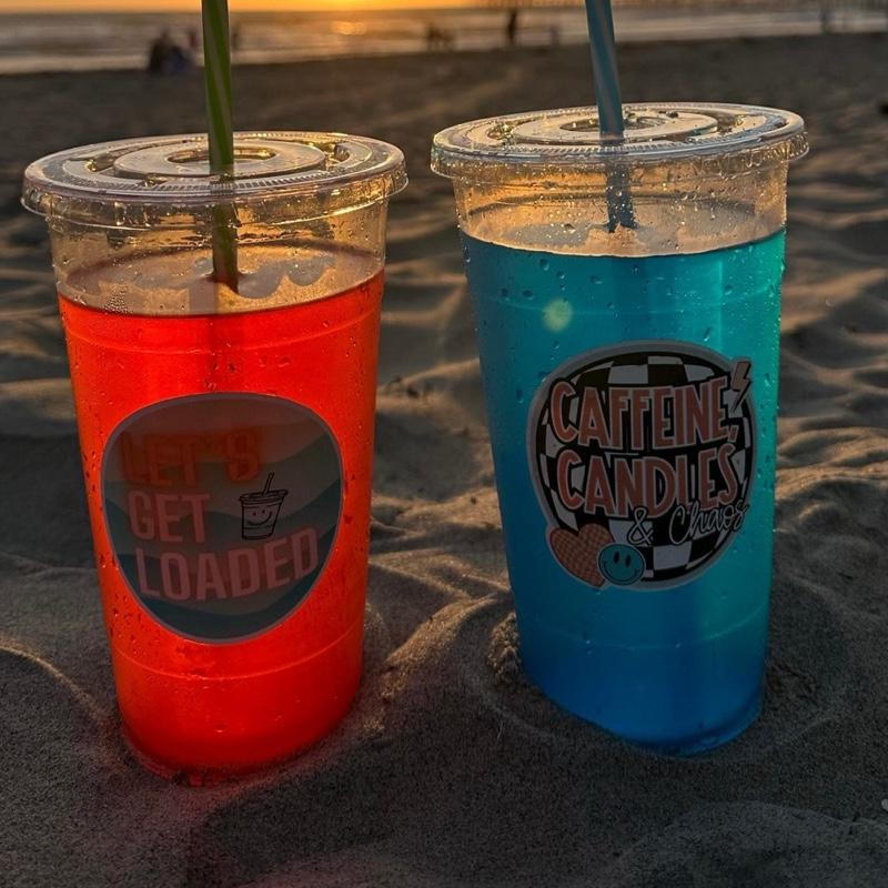 Loaded Waters - VIRAL Loaded Waters POWDERED BEVERAGE- 200Mg Natural Caffeine - Sugar Free & Gluten Free - Energy Boost Drink Mix - 32Oz Refreshing Beverage - Made in USA