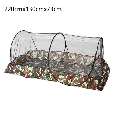 Camping Mosquito Net Tarp Tents Waterproof Travel Folding Portable for Trips Outdoor Garden Single-Door Dormitory Anti-Mosquito.