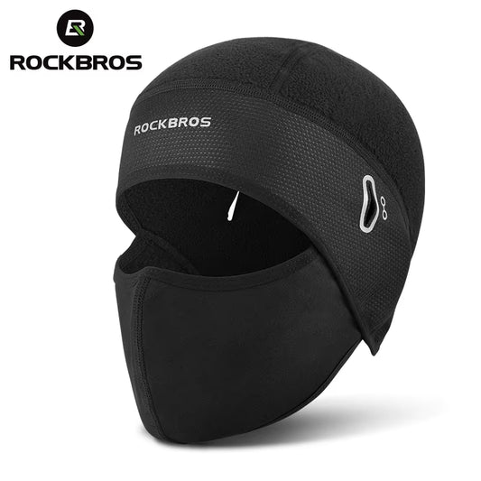 Winter Caps Bike Balaclava Bicycle Motorcycle Cap Glasses Hole Bandana Sports Running Headband Windproof Keep Warm Mask