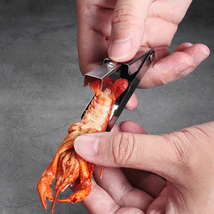 Stainless Steel Crayfish Shell Opener save Effort Household Portable Crayfish Special Shell Peeling Tool New Kitchen Small Tools