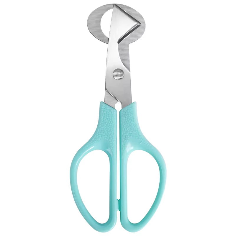 1Pcs Quail Egg Shell Scissors Rust Resistant Durable Cigar Cutters Multifunction Kitchen Tools Stainless Steel Blade