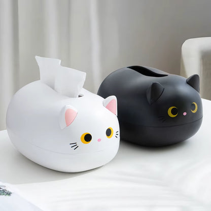 1PC Creative Cartoon Cute Simple Multi-Functional Storage Ornaments Tissue Box Pumping Paper Box Home Dining Room Coffee Table