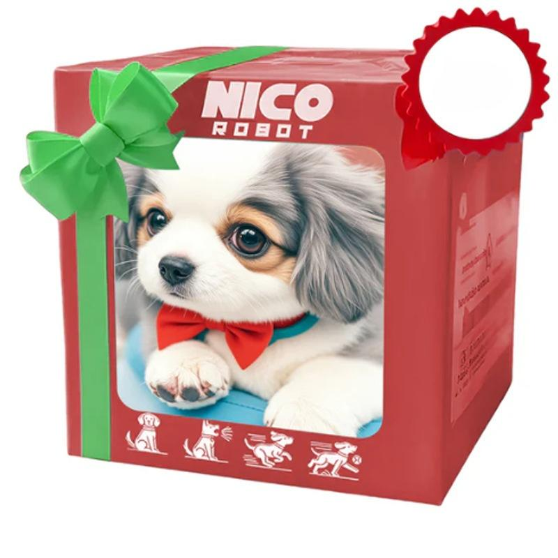 New Realistic Robotic Dog Plush Toy – Interactive Puppy That Walks, Barks & Wags Tail, Adorable Smart Pet Toy for Kids & All Ages, Perfect Christmas Gift for Dog Lovers and Family Fun