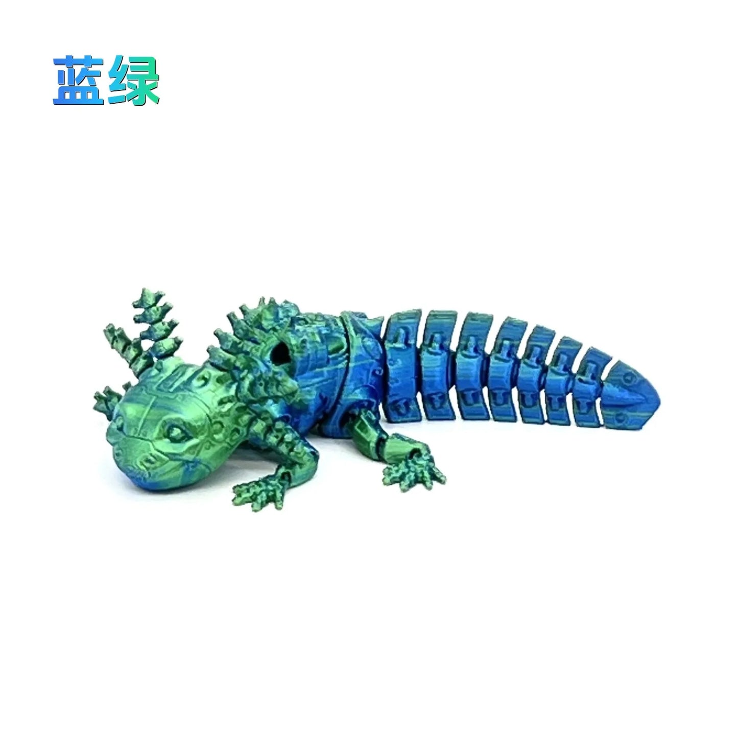 3D Animals Printed Articulated Axolotl Mechanical Unique Collectible Desk Decor Home Office Gifts Room Decor Creative Craft