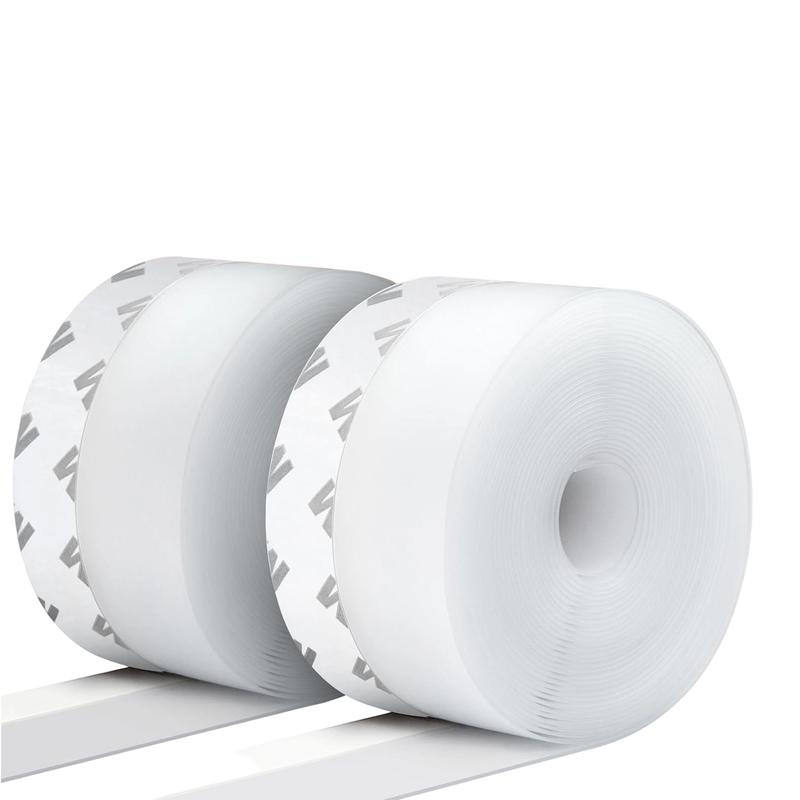 16.4Ft Premium Door Weather Stripping - 1.38In Wide Draft Stopper Adhesive Seal Strip for Ultimate Insulation on Doors, Windows, and Shower Doors